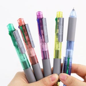 ปากกาลูกลื่นพลาสติก 4-in-1 หลายสี สำหรับโฆษณา พร้อมโลโก้สั่งทำ สำหรับสำนักงานและโปรโมชั่นธุรกิจ ขายส่ง - Product Image 2