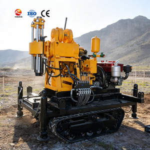 Sistema di Perforazione Portatile SPT Montato su Cingoli con Alimentazione Idraulica per Esplorazione, Test Geotecnici del Suolo e Indagini sul Campo - Product Image 2