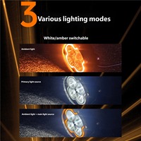 Projecteur LED haute luminosité 290W haute puissance 4 pouces, lampe de travail pour voiture, étanche IP67, lampe de conduite tout-terrain