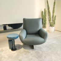 Fabriqué en cuir épais de haute qualité, c'est votre propre style, votre choix de chaises longues italiennes luxueuses
