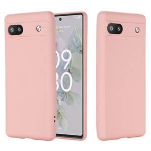 Étuis en silicone liquide pour Google Pixel 7/Pixel 7A/Pixel 7 Pro, design de luxe, silicone <span class=keywords><strong>original</strong></span> avec logo, <span class=keywords><strong>coque</strong></span> de téléphone portable - Product Image 2