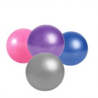 Balón de Yoga de PVC de 25 cm, Engrosado, Antiexplosión, Color y Logotipo Personalizables, Equipo de Gimnasio