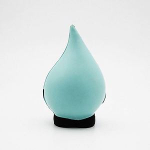 High Quality Promotional Gift Colorful Smile Face Water <b>Drop</b> Shaped Pu Foam Anti Stress Ball - Product Image 3