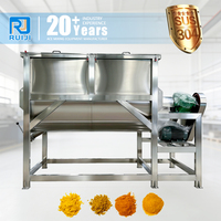 Mélangeur horizontal en acier inoxydable 2000L pour la production de lessive en poudre avec équipement de mélange à double ruban - Exportateur