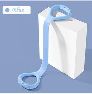 Figura 8 Fitness Silicone <span class=keywords><strong>Loop</strong></span> Bandas com alças para treinamento esportivo Peito Arm Shoulder Stretching - Product Image 5