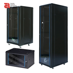 Sistema de refrigeración de gabinete de 19 pulgadas Gabinete de gabinete de servidor de red de TI Rack Eabel IP55 18U 42U Rack de servidor de Marco abierto - Product Image 5