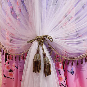 <span class=keywords><strong>Moustiquaire</strong></span> de <span class=keywords><strong>lit</strong></span> de luxe détachable et pliable, 100% polyester, pour usage domestique - Product Image 5