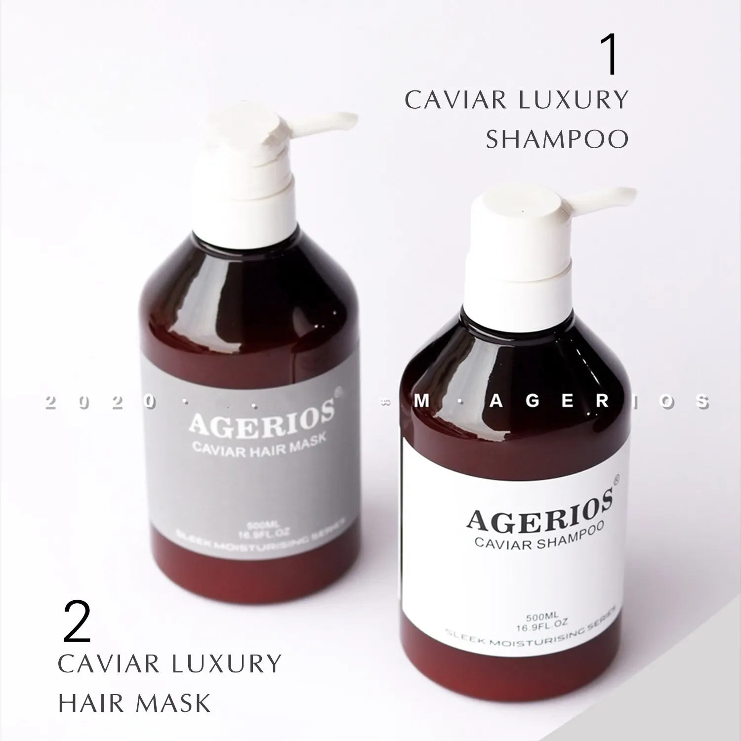 The Best Caviar Hair Shampoo und Conditioner Leaves Your Hair Soft Manageable Moisturziing Keratin Shampoo für Oily Hair
