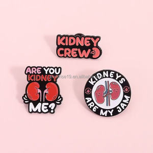 Insigne de broche <span class=keywords><strong>médicale</strong></span> en métal de conception animale personnalisée populaire coréenne broche créative mignonne artisanat en métal - Product Image 2