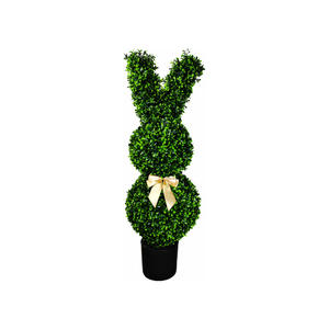 Nouvelle Collection : Plante Artificielle Détachable en Buis Vert pour Décoration de Boîte à Lapin, Plante Artificielle Lapin - Product Image 5