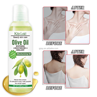Huile Corporelle Botanique Marque Blanche 118ml Éclaircissante Hydratante Non Grasse Huile de Massage pour Tous Types de Peau OEM Marque Personnalisée