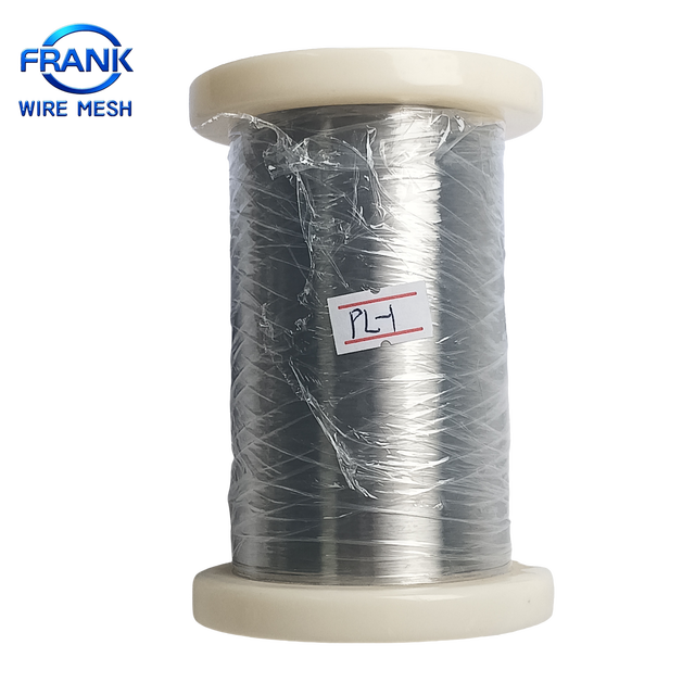Factory Wholesale PL-1 Spool 316L Soft 0.03MM Stainless Steel Ultra Thin Metal Wire for Textile Yarn