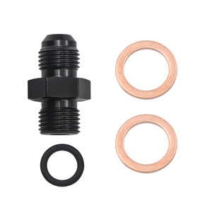 Kit de raccordement de conduite de carburant tressée HOSO RACING noir ODL13 pour Honda Acura série BD - Product Image 2