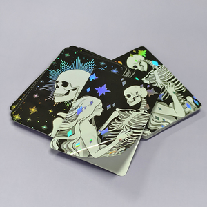 Die Cut Sticker Printing Custom <b>Holographic</b> Stickers Waterproof <b>Vinyl</b> PET PVC PP <b>Holographic</b> Stickers For Brand Shop Cafe Events - Product Image 3