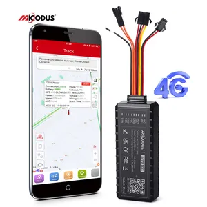 Micodus MV810G Sensor de puerta Tarjeta Sim en línea Geo Power Cut Off Alarma Vehículo Dispositivo de seguimiento de automóviles Acc Detección Gps Tracker 4G