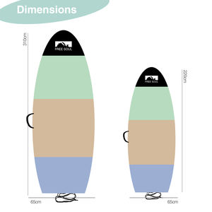 Funda para Tabla de <span class=keywords><strong>Surf</strong></span> Personalizada OEM, Duradera, Impermeable, de Poliéster y Tela Oxford, Herramienta y Accesorio para Deportes Acuáticos - Product Image 2