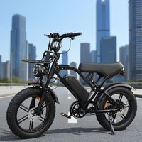 Sepeda Listrik 7 Speed High Speed Super73 48V Model Terintegrasi Terbaik dengan Suspensi Penuh dan Ban Lebar untuk Dewasa