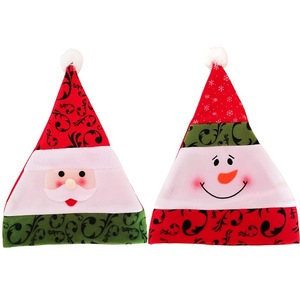 Decoraciones Navideñas para Eventos, Gorros de Santa Claus Bordados con Impresión Premium, Adornos Decorativos para Mesa - Product Image 3