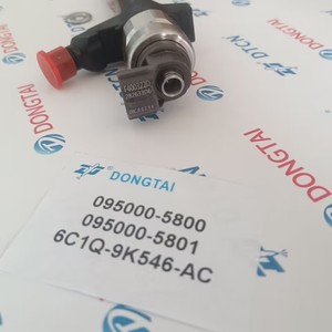 Inyector de Combustible Common Rail <span class=keywords><strong>Denso</strong></span> 095000-5800 095000-5801 <span class=keywords><strong>6C1Q</strong></span>-<span class=keywords><strong>9K546</strong></span>-<span class=keywords><strong>AC</strong></span> para Motor Ford Transit 2.2L - Product Image 6