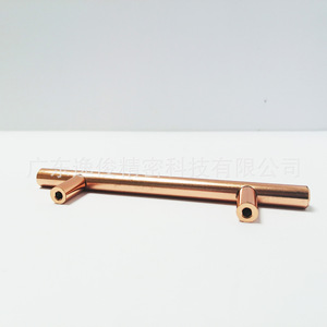 Tirador de Barra para Mueble de Acero Inoxidable Oro Rosa, Diseño Minimalista Moderno, Accesorio de Ferretería Antioxidante - Product Image 5