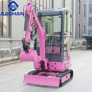 Oferta Especial: Mini Excavadora de 1.2 Toneladas con 5 Motores, Bomba de Motor, Caja de Cambios y Sistema Hidráulico Completo, Excavadora de Jardín con Orugas de Goma para Paisajismo - Product Image 1
