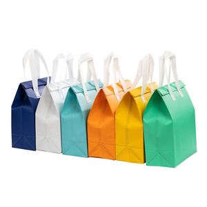 Wholesale Custom Logo Insulated Eco-Friendly Food <b>Delivery</b> <b>Bag</b> Multi Color <b>Thermal</b> Non Woven Leakproof Heavy Bread Cookie Pizza - Product Image 2