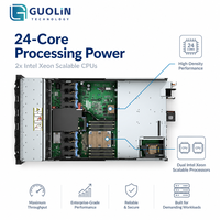 Dell EMC PowerStore 500T, stockage unifié, 25 emplacements pour disques NVMe de 2,5 pouces, 192 Go de mémoire pour la virtualisation de centre de données, base de données