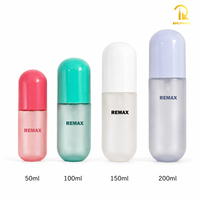 Flacons pulvérisateurs à brume fine de type capsule de 50/100/150/200 ml, personnalisables pour une utilisation avec des toners et des parfums
