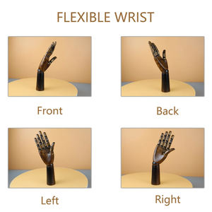 หุ่นไม้สำหรับมือขวาของผู้หญิงสไตล์วินเทจ - Product Image 4