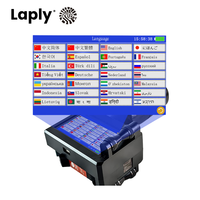 Printer Inkjet Genggam 2540 Ukuran 25.4 Cetak Cepat Kering Tinta Berbasis Air Label Tanggal Kode QR Barcode Kulit Lembaran Fleksibel