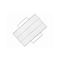Grille de barbecue extérieure en acier inoxydable 304 316, filet de cuisson de qualité alimentaire antiadhésif, outil de barbecue