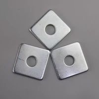 High-quality Galvanized and Stainless Steel square Washers