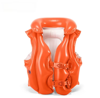 Gilet de sauvetage gonflable de luxe en PVC pour enfants de 3 à 6 ans