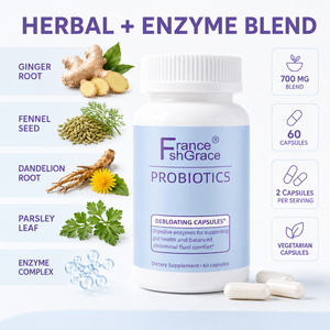 Cápsulas Probióticas Shecome con Ingredientes Personalizados, Suplemento Herbal para la Salud Intestinal en Adultos, Cápsulas Probióticas Dietéticas - Product Image 6