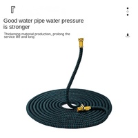 Tuyau d'arrosage hybride extensible en PVC haute pression, flexible et robuste