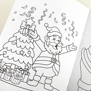 Stampa di adesivi personalizzati <span class=keywords><strong>per</strong></span> bambini e bambini su misura brochure decorative <span class=keywords><strong>per</strong></span> animali da colorare libro - Product Image 1