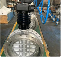 Schmetterlingsventil A182 F316 SS304 SS316L Wafer Pneumatisch für Lebensmittel- und Milchverarbeitung