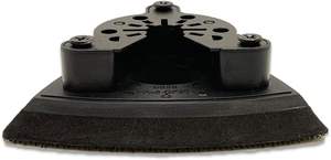 90*90*90MM crochet et boucle Triangle meulage plaque de secours disque de ponçage tampon de support pour outils abrasifs <span class=keywords><strong>multi</strong></span>-outils polissage - Product Image 3