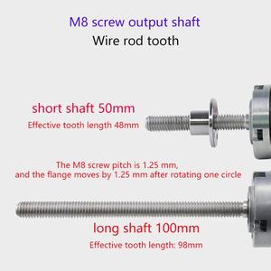 <span class=keywords><strong>Motor</strong></span> <span class=keywords><strong>de</strong></span> Reducción Planetario <span class=keywords><strong>de</strong></span> CC <span class=keywords><strong>de</strong></span> 12V 24V 100kg.cm <span class=keywords><strong>con</strong></span> Gran Torque, Codificador, Varilla Roscada M8, Marco <span class=keywords><strong>de</strong></span> Aluminio sin Escobillas, 15W Permanente - Product Image 4