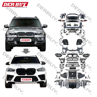 Kit carrosserie Offre Spéciale pour BMW X5 E70(08-13) mise à niveau vers G05(19-22) X5M phares garde-boue capot coffre couvercle diffuseur arrière pare-chocs Grille