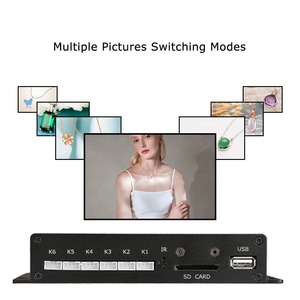 Lettore Multimediale per Segnaletica Digitale Interattiva MPC1005, Box <span class=keywords><strong>Video</strong></span> 4K 1080P con Controllo IO a Pulsante e RS232 per Display Retail - Product Image 4