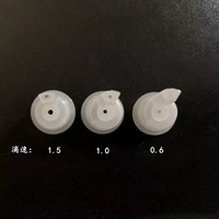Compte-gouttes de bouteille d'insertion pour bouteille en verre de taille de cou de 18mm, bouchon d'insertion à longue queue, réducteur d'orifice