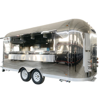 Food Truck haut de gamme Restaurant entièrement équipé Bus alimentaire préfabriqué Pop up Coffee Shop Bar à conteneurs mobiles