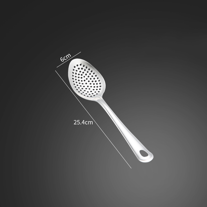 Cuillère de service à fentes blanches - 25,4 cm