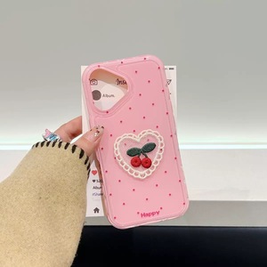 Piccola ragazza fresca ciliegia <span class=keywords><strong>per</strong></span> iphone16pro custodia del telefono carina <span class=keywords><strong>per</strong></span> Apple 15promax/14 tutto incluso - Product Image 6