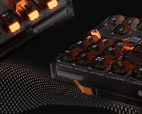 Teclado Magnético Profesional para Gaming Hex80 con Interruptores OwLab Ti HE, Latencia de 0.08 ms, Paquete Acústico, ATK Dual-Driver, RGB y Reasignación de Teclas