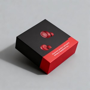 Factory Price Exquisite Recyclable Personalize Paper Box Wireless Headphone Charger Plug Electronic Accessory Packaging Box - Product Image 2