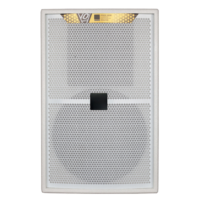 KP2010 Stereo Passive 2-way 10-inch Line Array System Monitor Speakers 8 Ohm AC Plastic Metal Shell 300W Reverse Listening Party