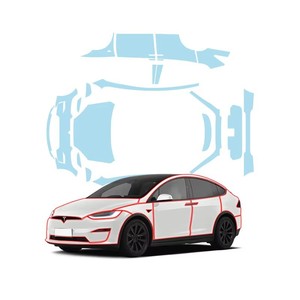 <span class=keywords><strong>Film</strong></span> de protection de peinture TPU pré-découpé spécial pour Tesla Model X <span class=keywords><strong>2021</strong></span>-2026, <span class=keywords><strong>film</strong></span> transparent <span class=keywords><strong>invisible</strong></span> anti-rayures auto-réparateur pour voiture PPF - Product Image 1