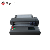Máquina de Corte de Vinilo Skycut F3550 de Alta Velocidad, Mini Plotter de Corte Automático de Cama Plana con Motor Delta Core para Cortar Papel/Cartón/Etiquetas
